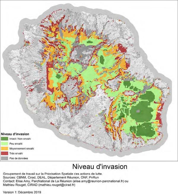 Priorisation spatiale des actions de gestion des plantes exotiques envahissantes: une étape-clé de la conservation à long terme des milieux naturels à La Réunion. 